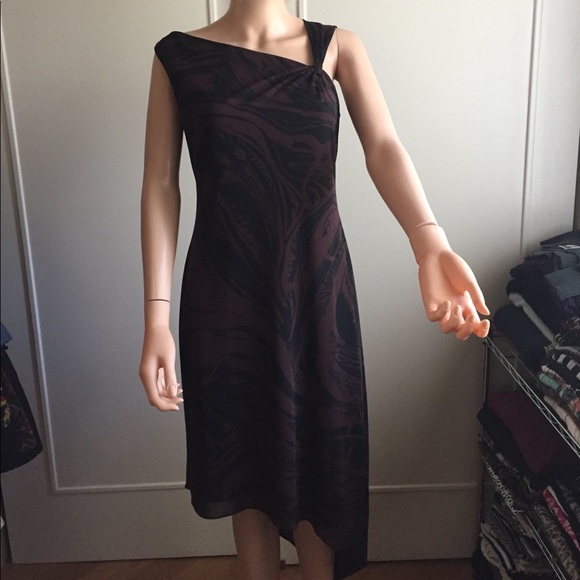 VINTAGE MEETS PRESENT HI/LO DRESS - Picture 1 of 7