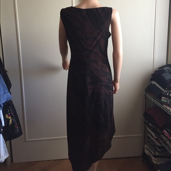 VINTAGE MEETS PRESENT HI/LO DRESS - Picture 4 of 7