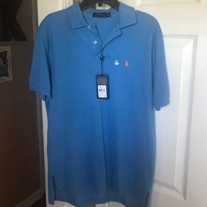 BRAND NEW WITH TAGS!!! Medium Blue Polo