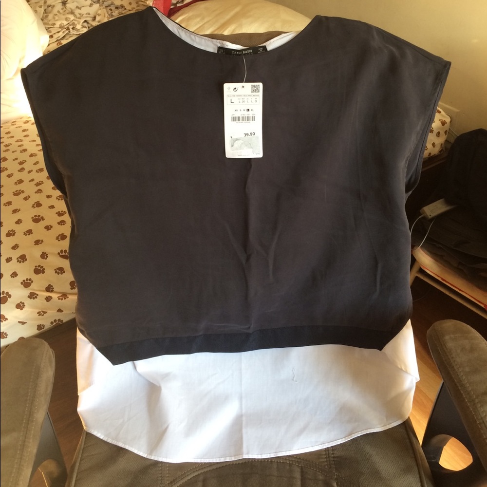 Zara Two tone Shirt