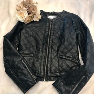 Quilted Leather Jacket