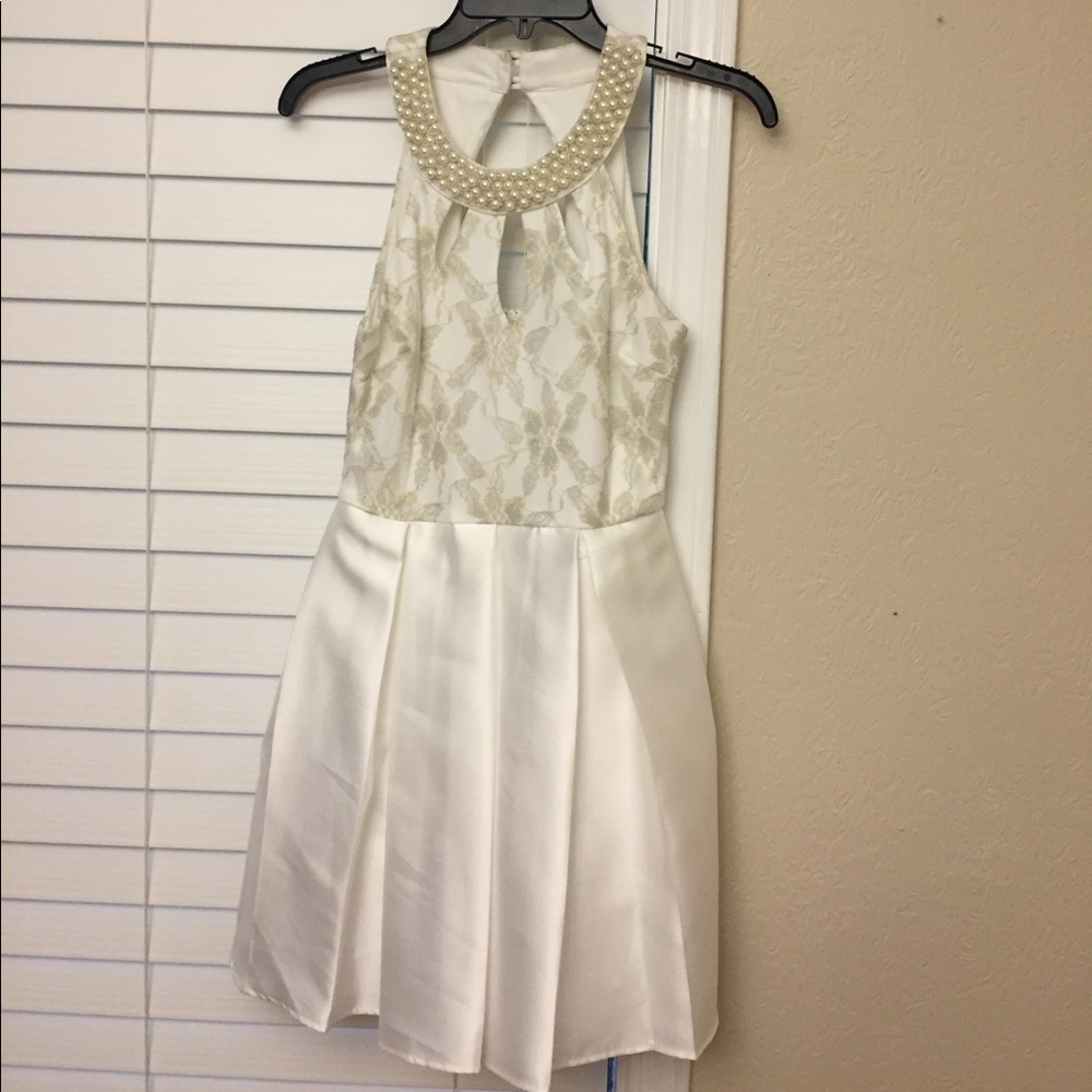 White Homecoming Dress!!