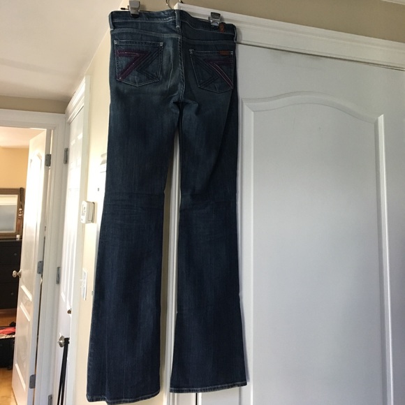 7 for all mankind bootcut jeans - Picture 3 of 5