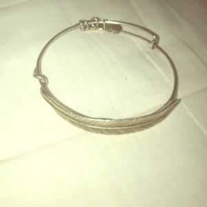 Alex & Ani Quill Feather Bangle