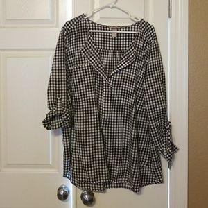 H&M gingham top