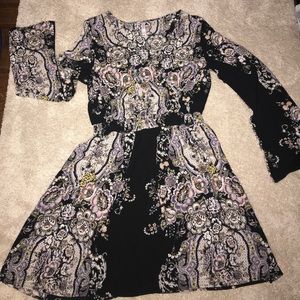 Long sleeve xhilaration dress
