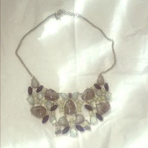 Loft Necklace - blue and silver