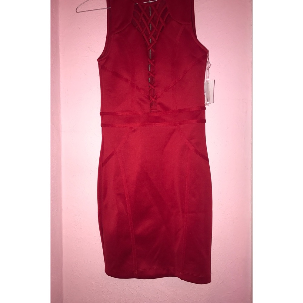 NWT Red bodycon dress - Picture 1 of 5
