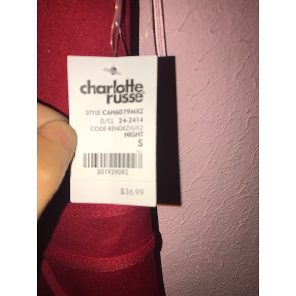 NWT Red bodycon dress - Picture 2 of 5