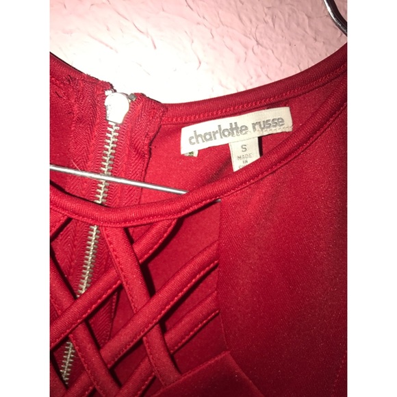 NWT Red bodycon dress - Picture 4 of 5