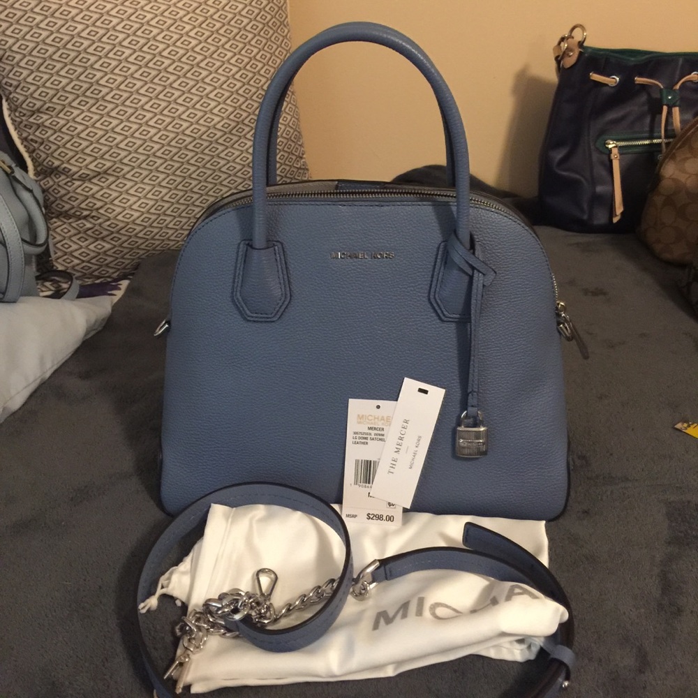 Michael Kors Lg Domed Satchel-PRICE FIRM!