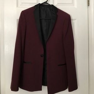 Maroon blazer
