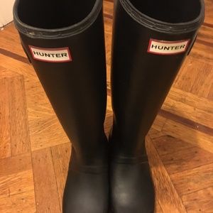 Hunter Original Refined Tall Rain Boots