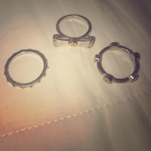 Henri Bendel Stacking Rings