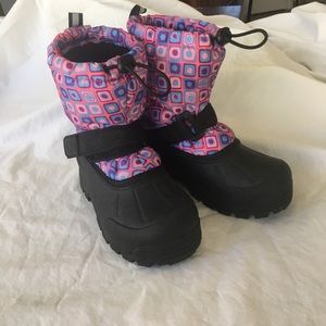 North side girls snow boots