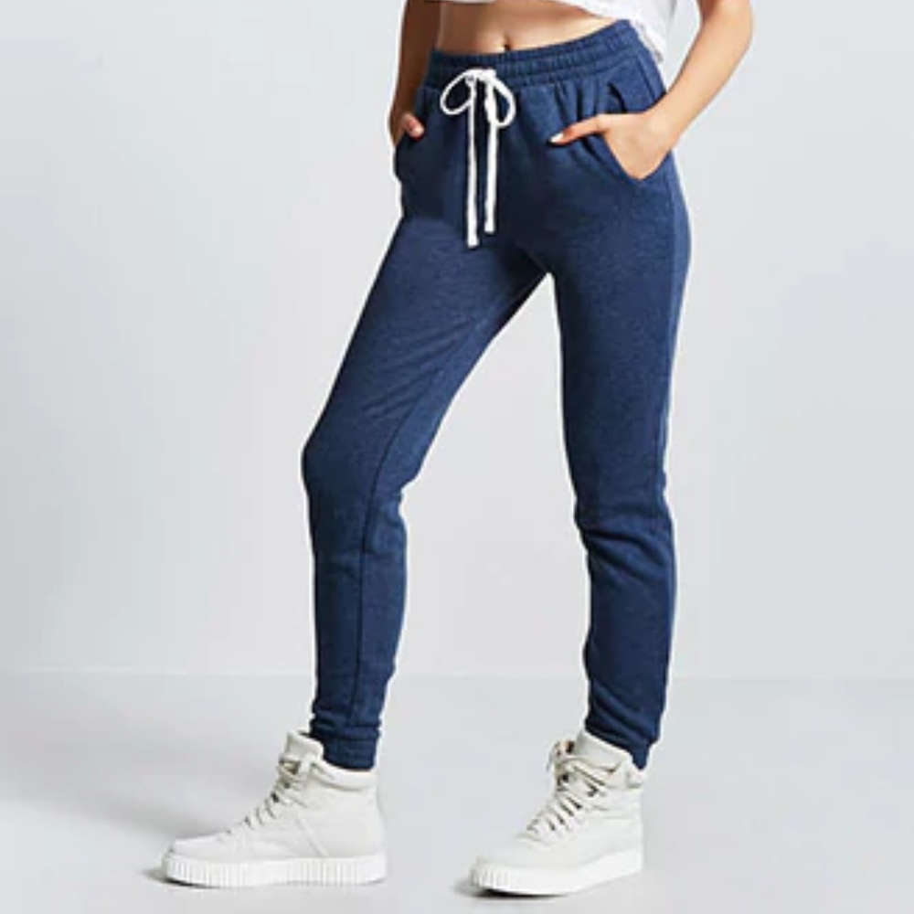 Forever 21 Heathered Pocket Joggers