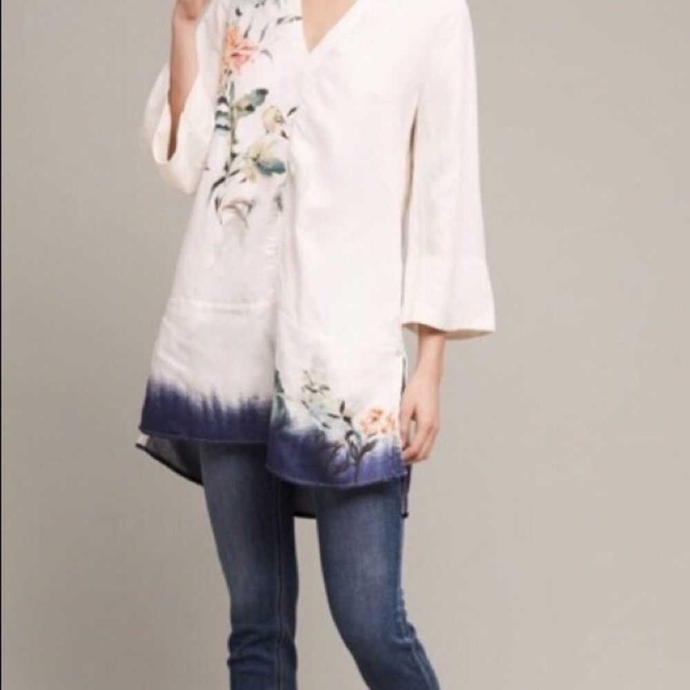 Anthropologie tunic blouse