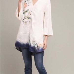 Anthropologie tunic blouse
