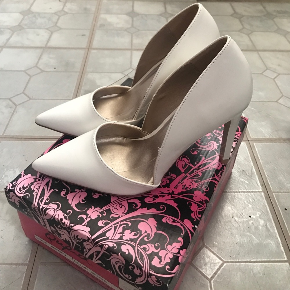 White heels