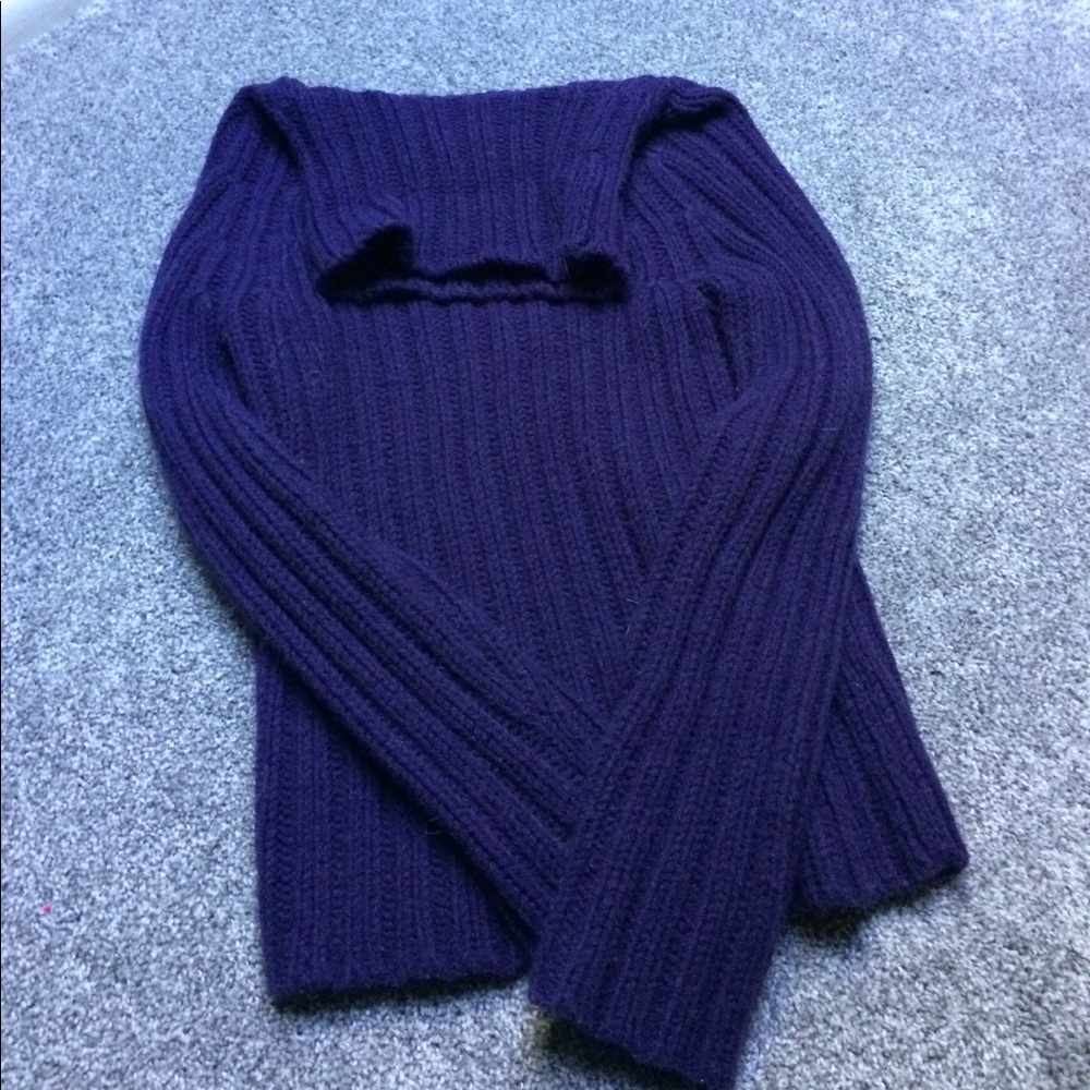 Chunky Express Purple Sweater