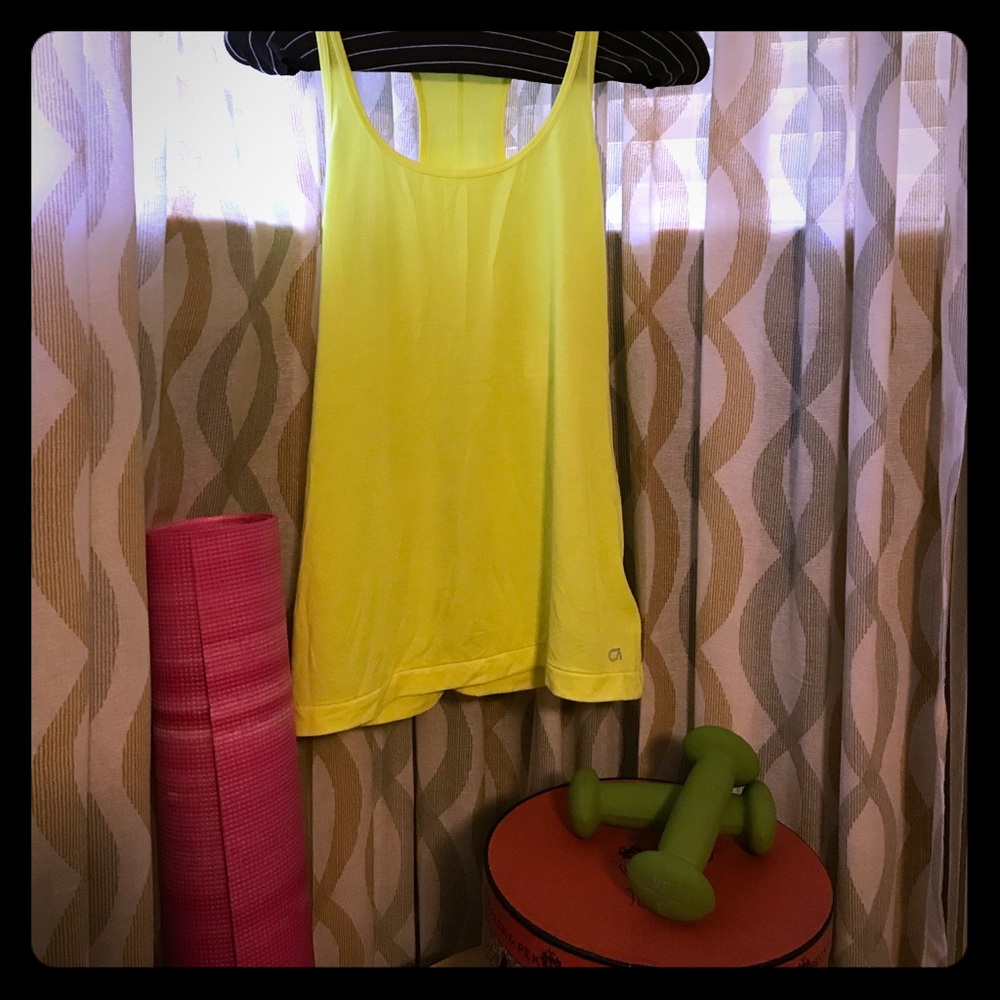 Gapfit Breathe Neon Racerback Yoga/ Workout Tank