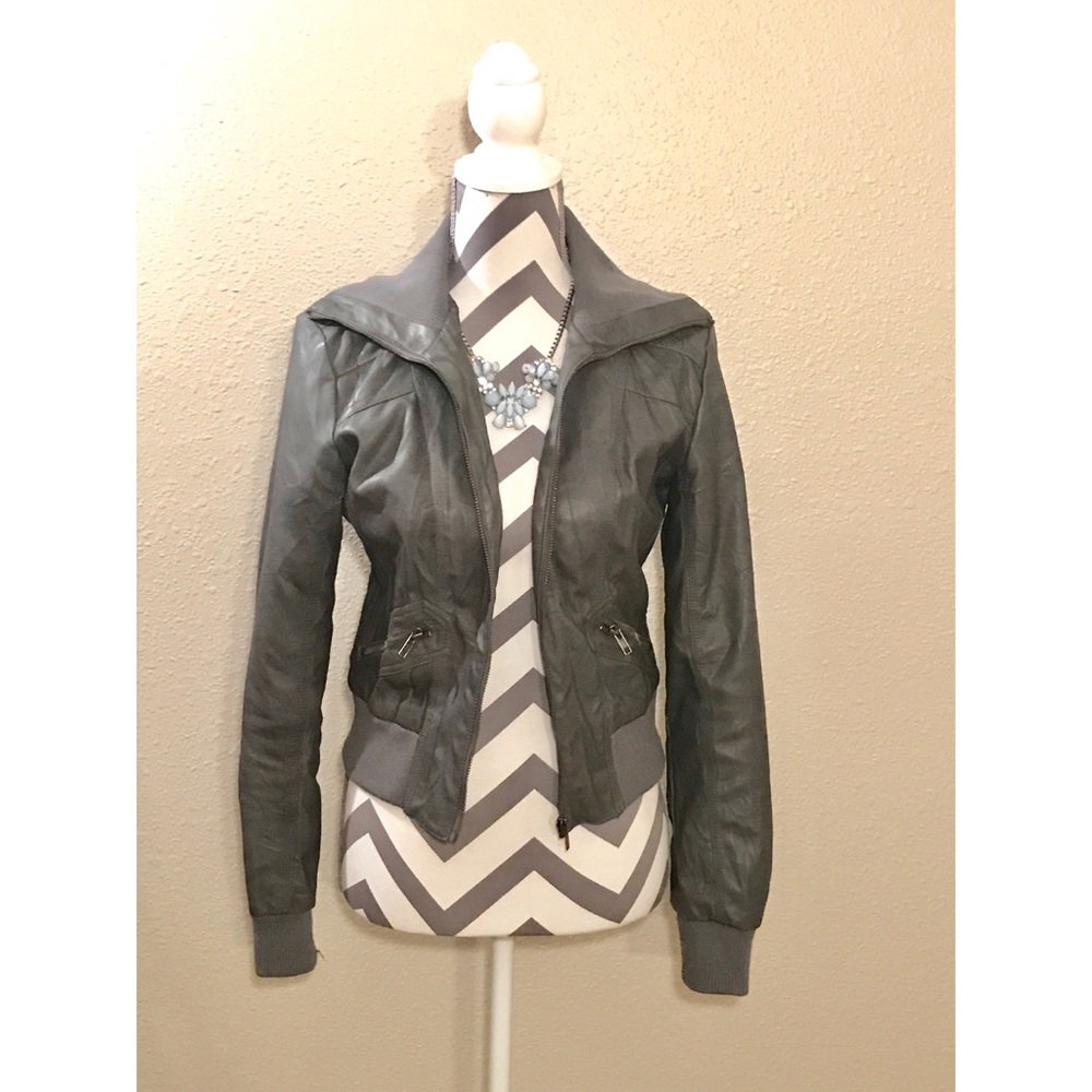 Charcoal Fitted Jacket