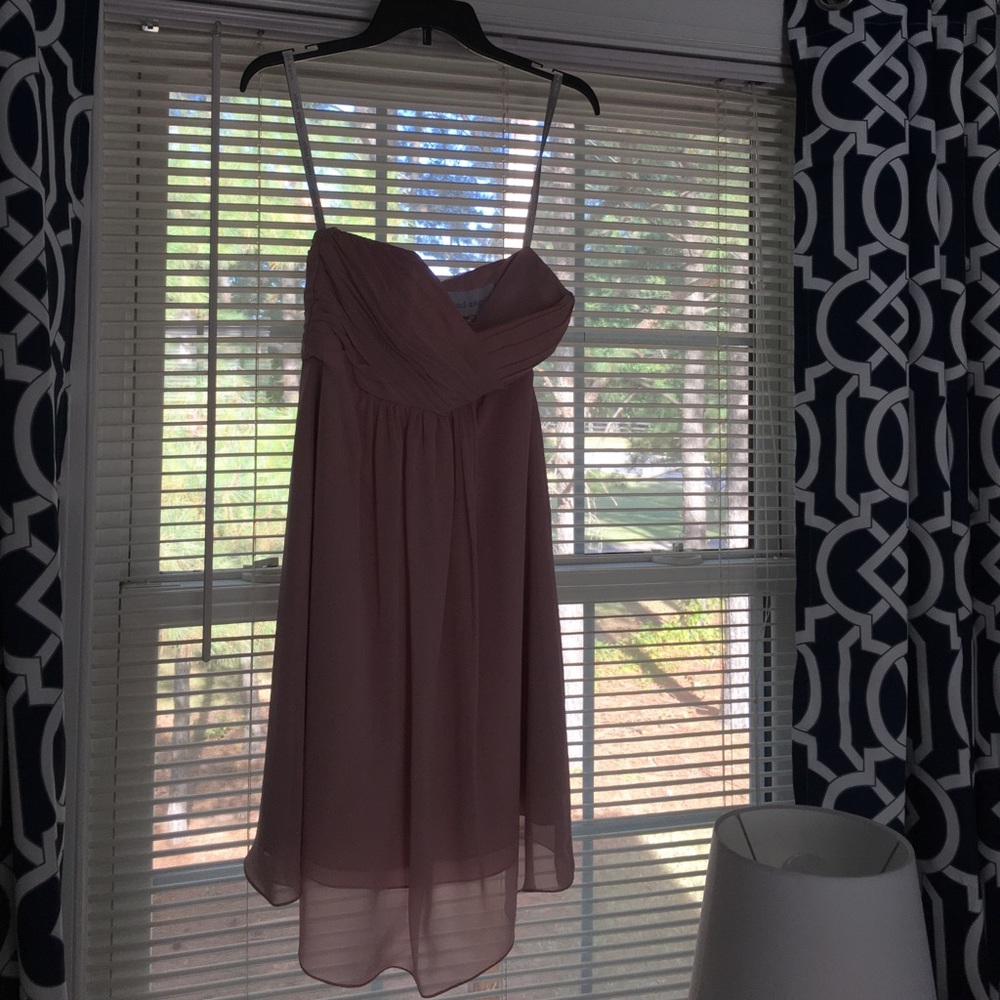 Alfred Angelo knee length bridesmaid dress