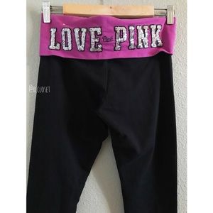 Pink Victoria's Secret Yoga Pants
