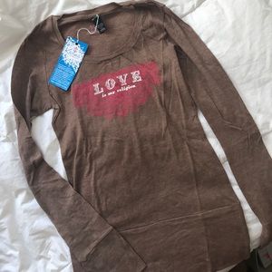 Love Is My Religion long sleeved T