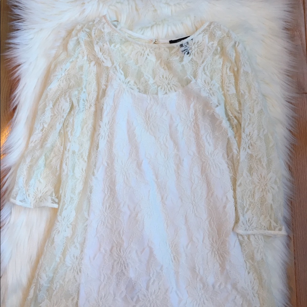 White Lace Dress