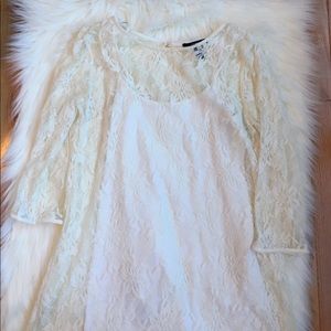 White Lace Dress