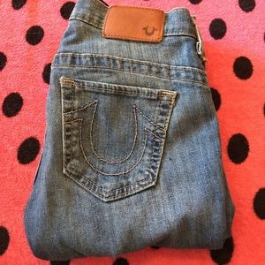 True religion woman’s jeans with embellishments