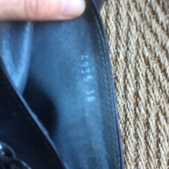 Grey and black belts & buckle boots leather suede - Picture 5 of 5