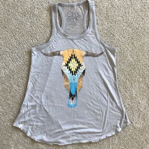Aztec Skull Tank