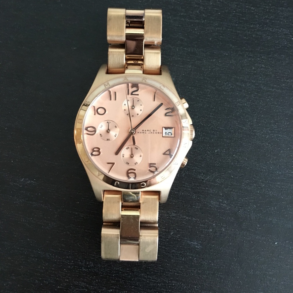 Marc by Marc Jacobs Henry watch rose gold