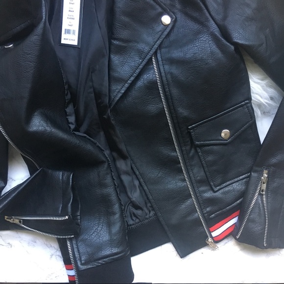 Romeo + Juliet Couture  faux leather jacket - Picture 4 of 7