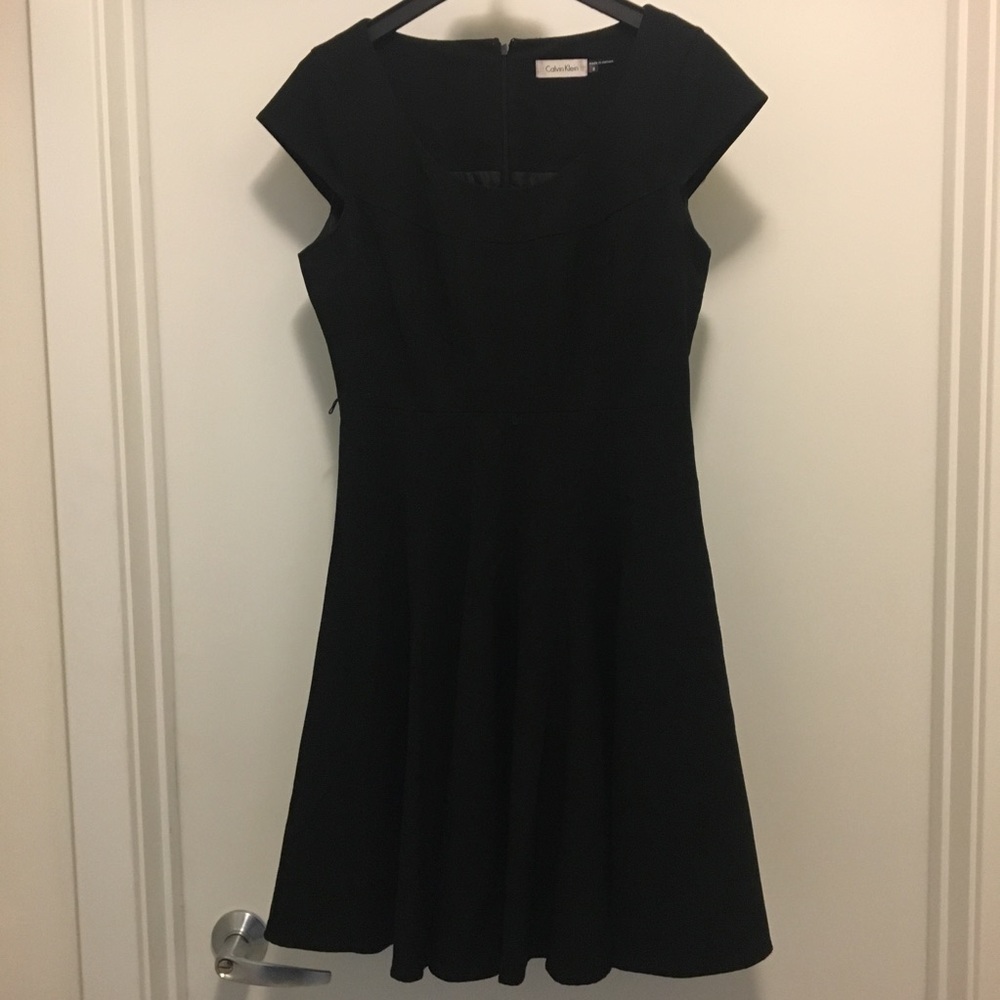 Calvin Klein black dress, size 8