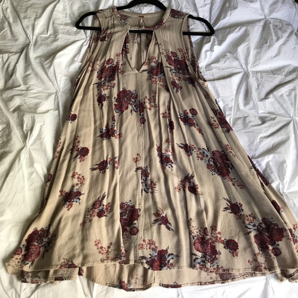 Free People floral tunic