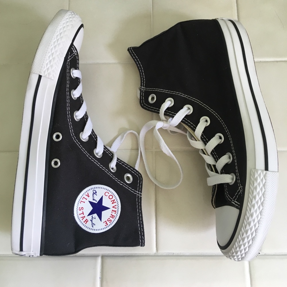 High Top Black Converse