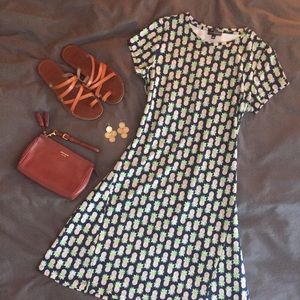 The Limited pineapple print dress - size small
