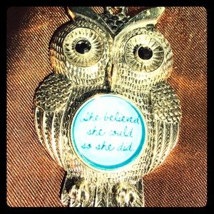 Owl pendant necklace