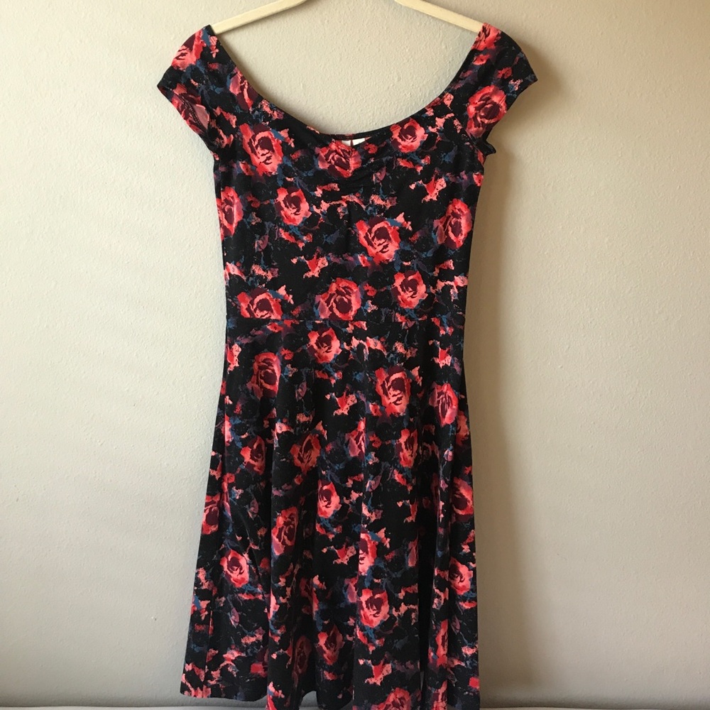 Floral Skater Dress