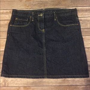 J. Crew Denim Skirt