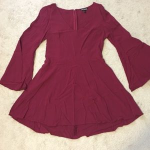 Express Bell Sleeve Dress