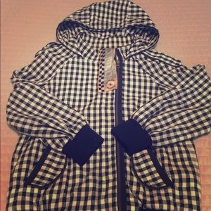 L.a.m.b. Gwen Stefani Navy bomber jacket size 8