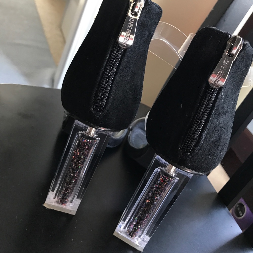 TRADED🆘‼️Cape Robbin Clear Perspex Heels - Picture 3 of 5