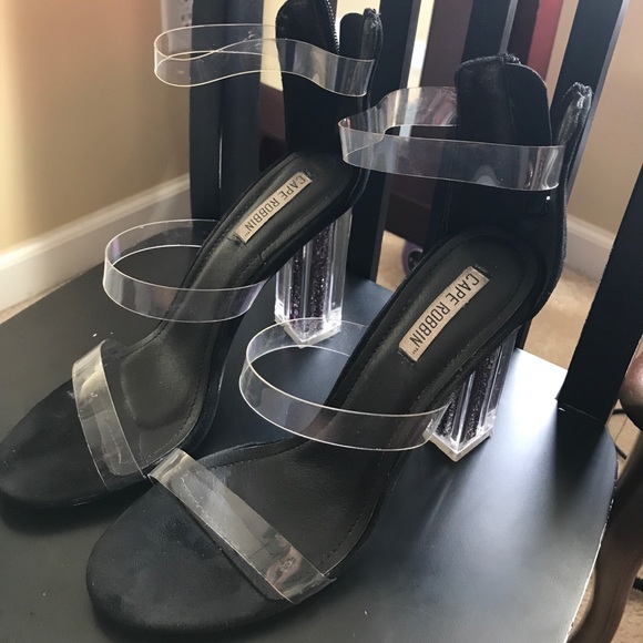 Cape Robbin Shoes - TRADED🆘‼️Cape Robbin Clear Perspex Heels