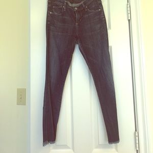 Citizens Of Humanity Raw Hem Ankle Skinny