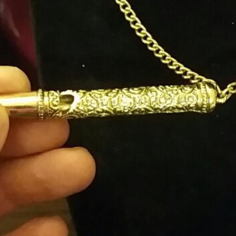 AnTiQuE G0lD pLaTeD WhIsTlE  NEcKlAcE PeNdAnT - Picture 6 of 13