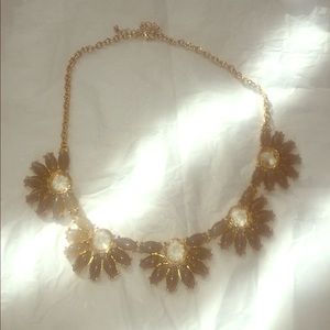 Loft Tan + Gold Necklace